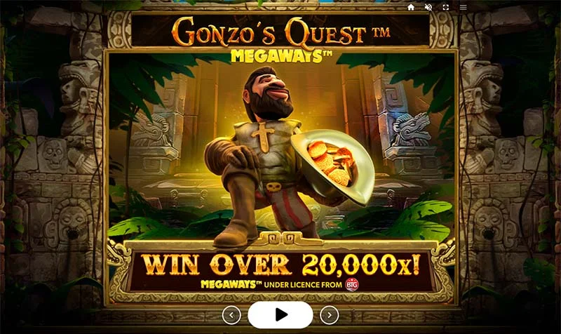 Mecánica del juego Gonzos Quest Megaways